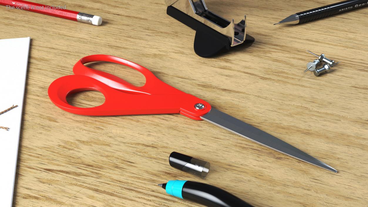 3D model Fabric Scissors