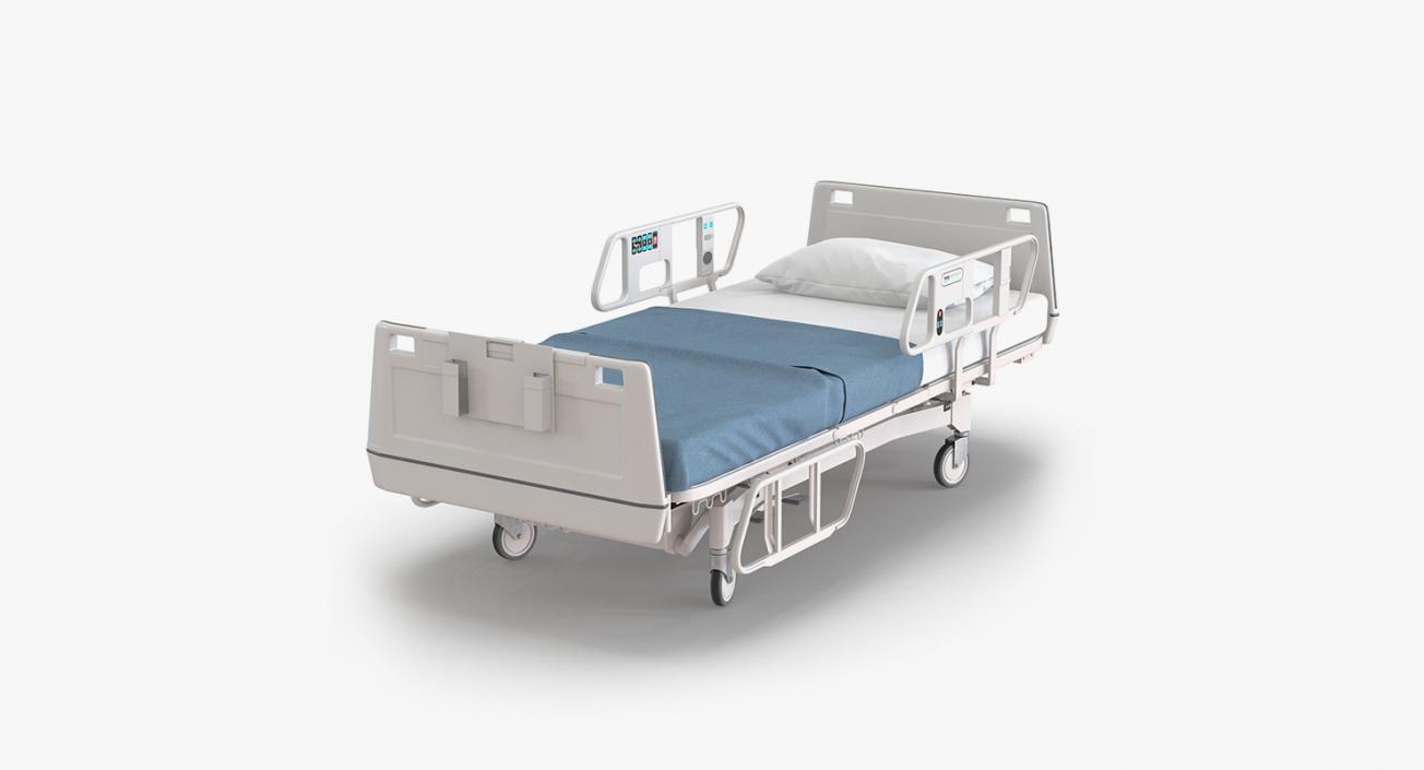 3D model Hospital Bed and Trolley 3D Models Collection