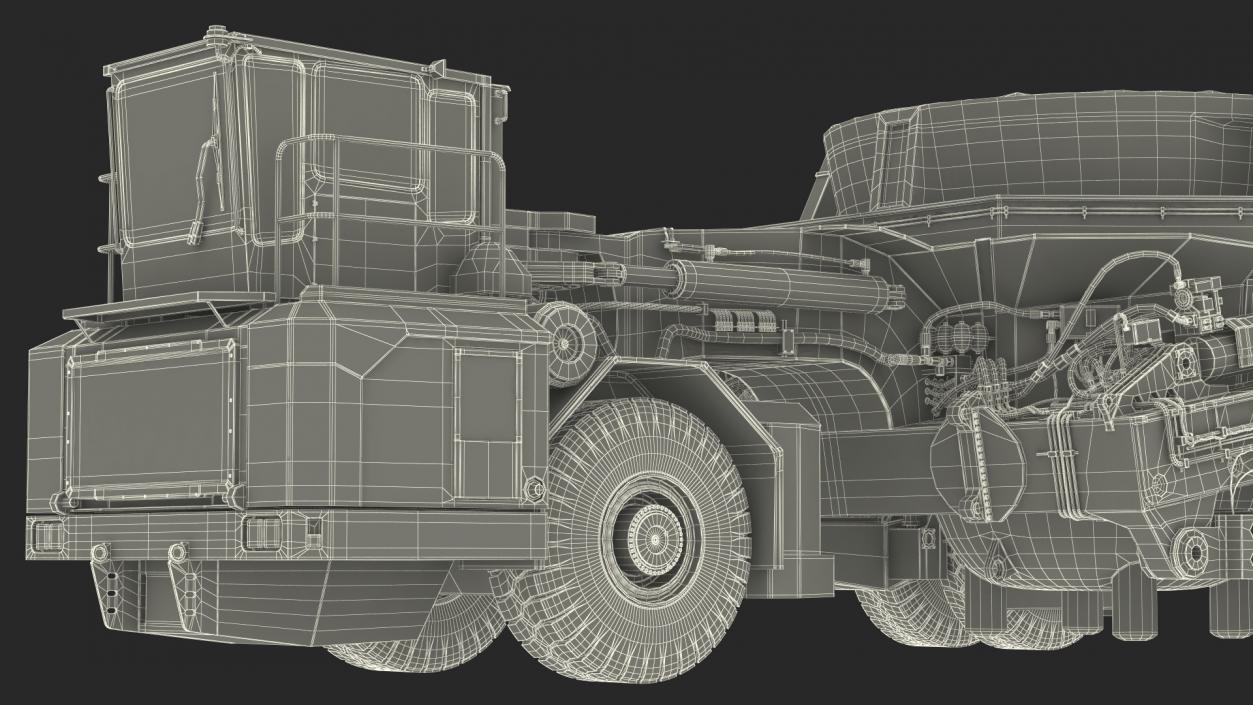 KAMAG Slag Pot Carrier 3D