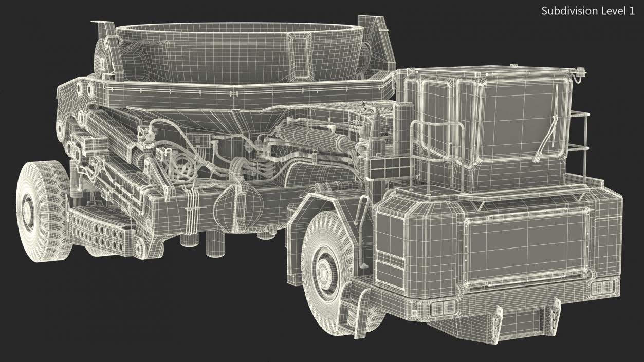 KAMAG Slag Pot Carrier 3D