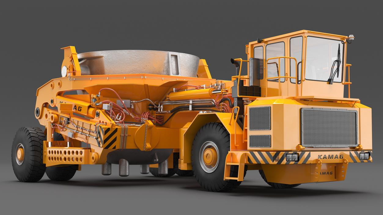 KAMAG Slag Pot Carrier 3D