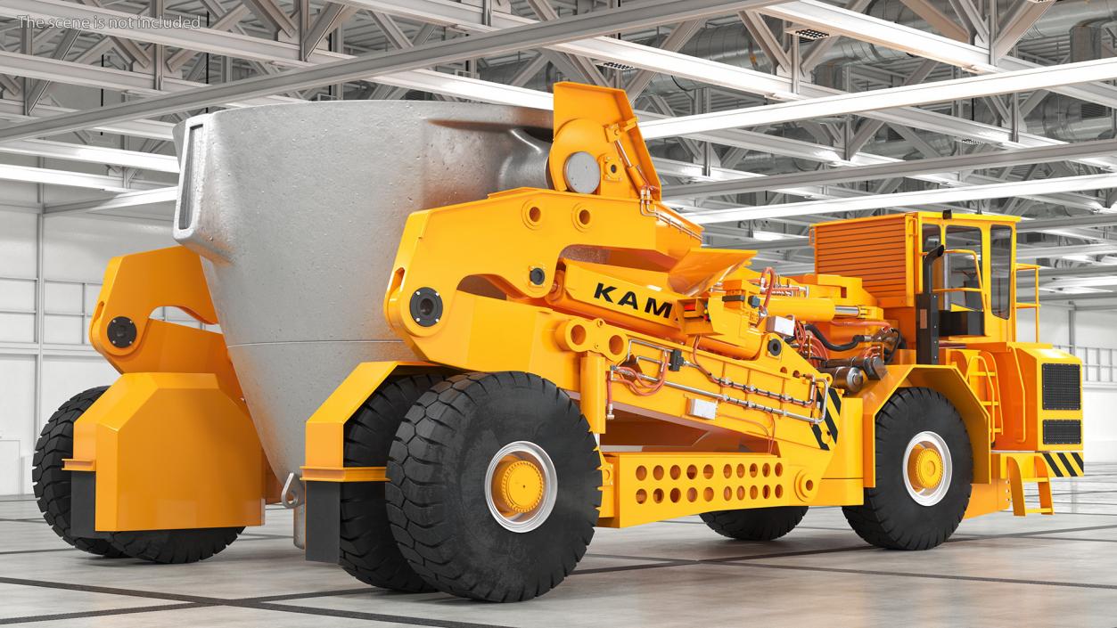 KAMAG Slag Pot Carrier 3D