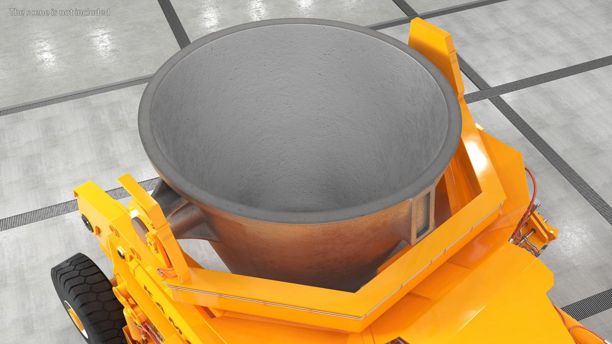 KAMAG Slag Pot Carrier 3D