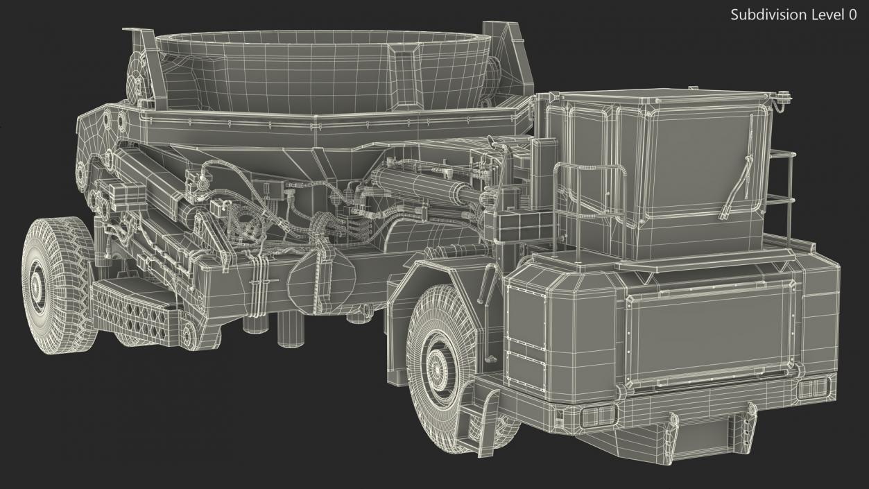 KAMAG Slag Pot Carrier 3D