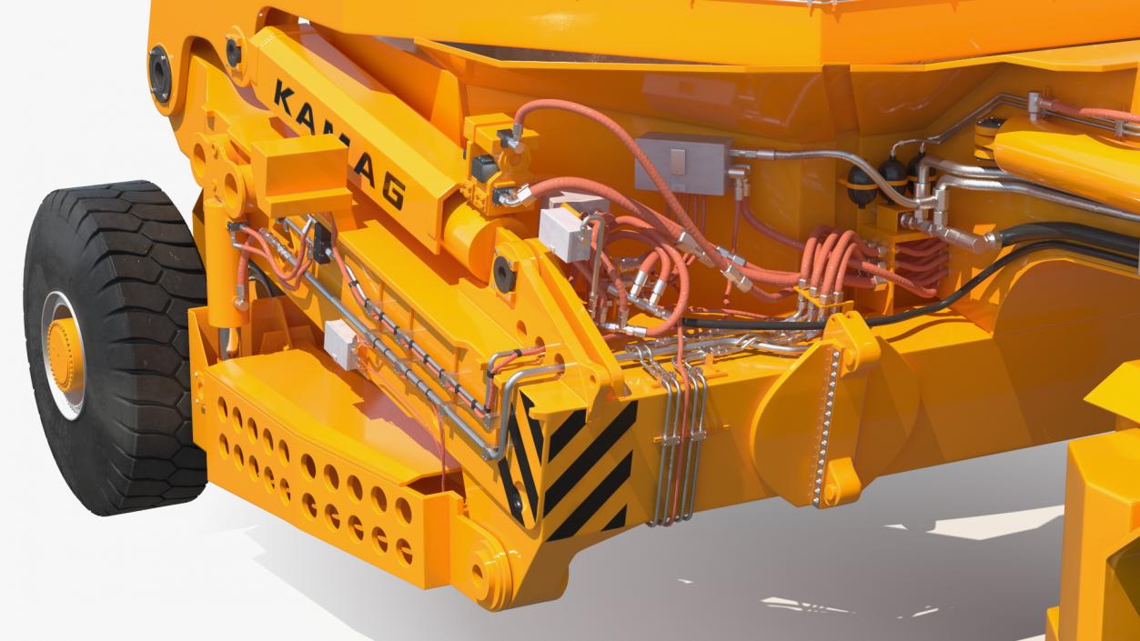 KAMAG Slag Pot Carrier 3D