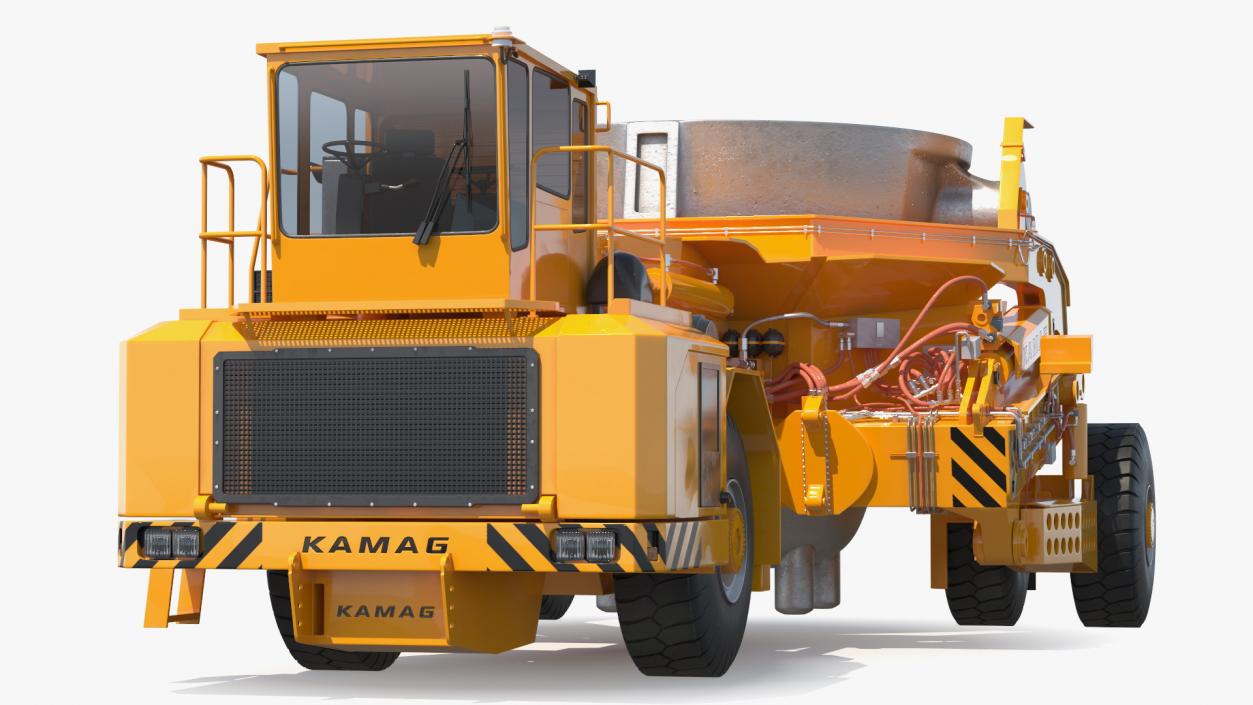 KAMAG Slag Pot Carrier 3D