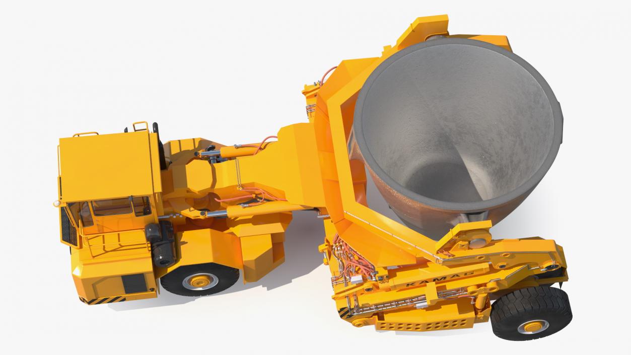 KAMAG Slag Pot Carrier 3D