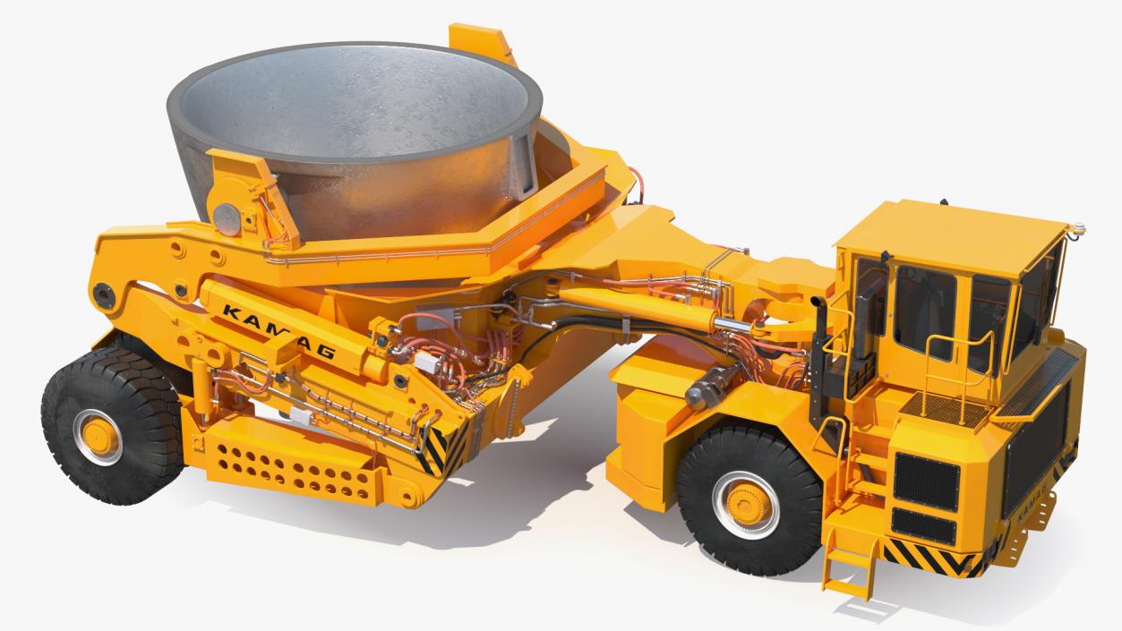 KAMAG Slag Pot Carrier 3D