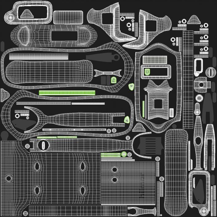 3D Hilmor Digital Adjustable Torque Wrench OFF model