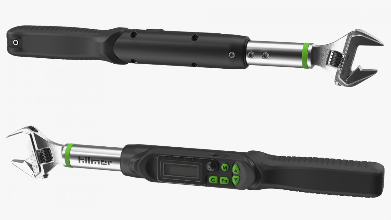 3D Hilmor Digital Adjustable Torque Wrench OFF model