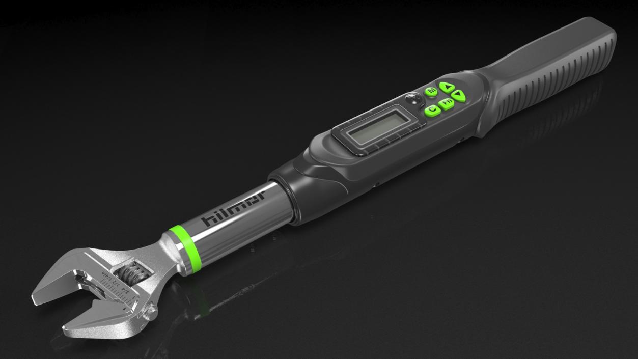 3D Hilmor Digital Adjustable Torque Wrench OFF model