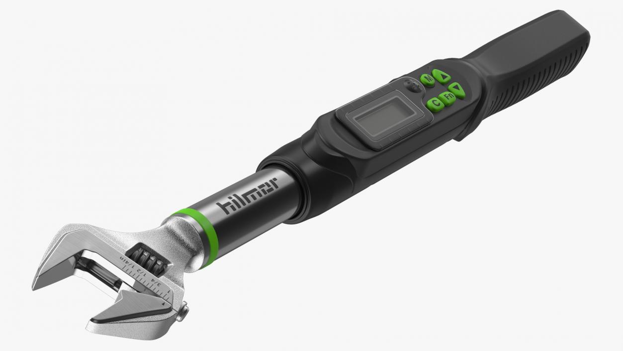 3D Hilmor Digital Adjustable Torque Wrench OFF model