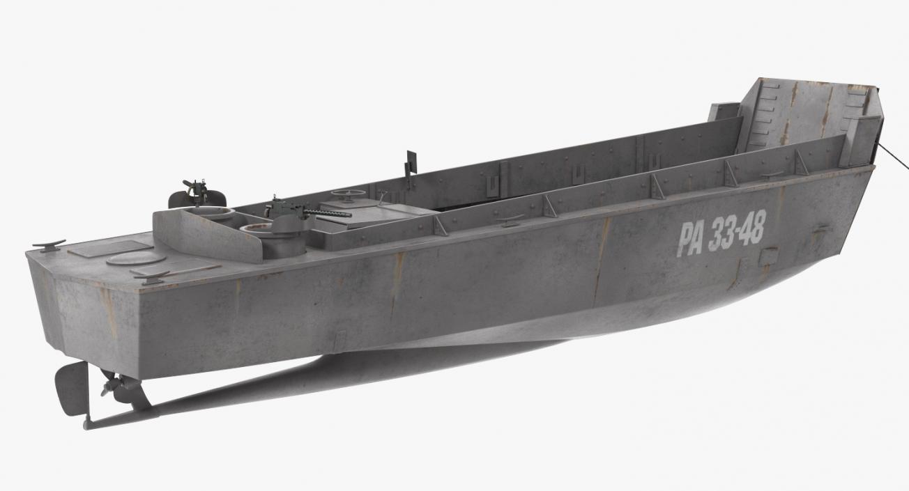 LCVP Higgins Boat 3D