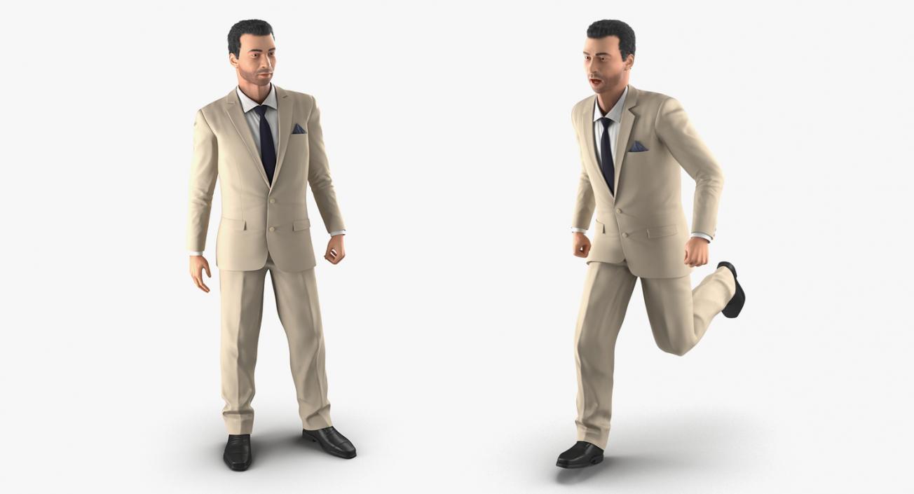 Rigged Businessmans Collection 2 3D