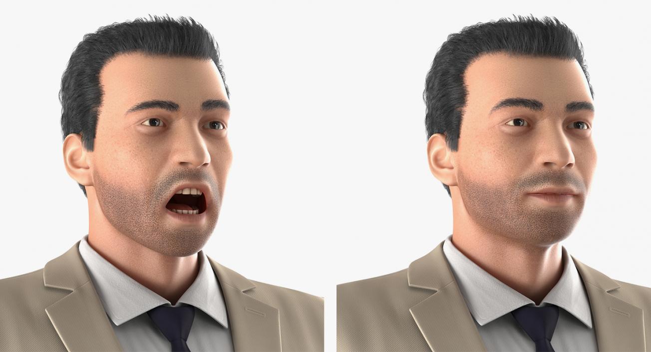 Rigged Businessmans Collection 2 3D