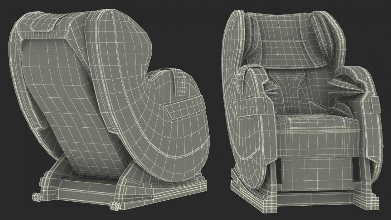 3D Massage Chair model