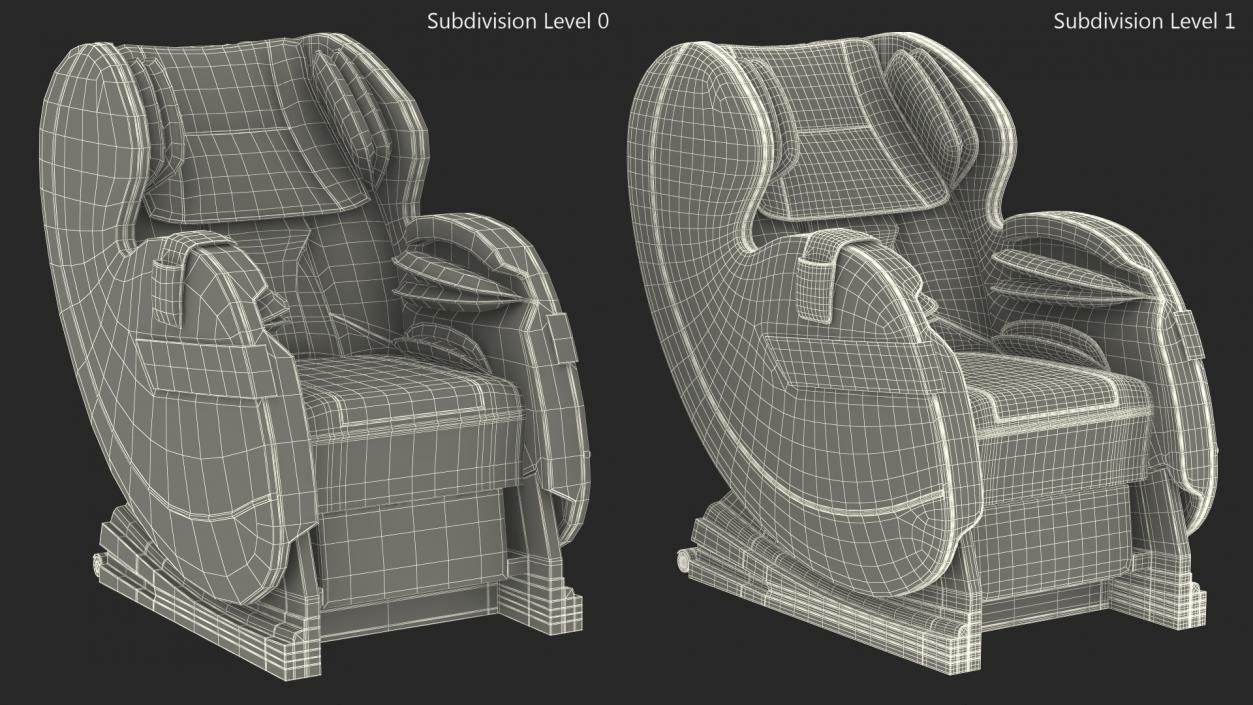 3D Massage Chair model