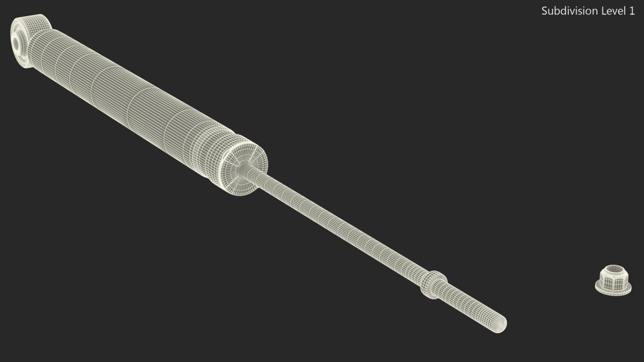 Gas Strut 3D model