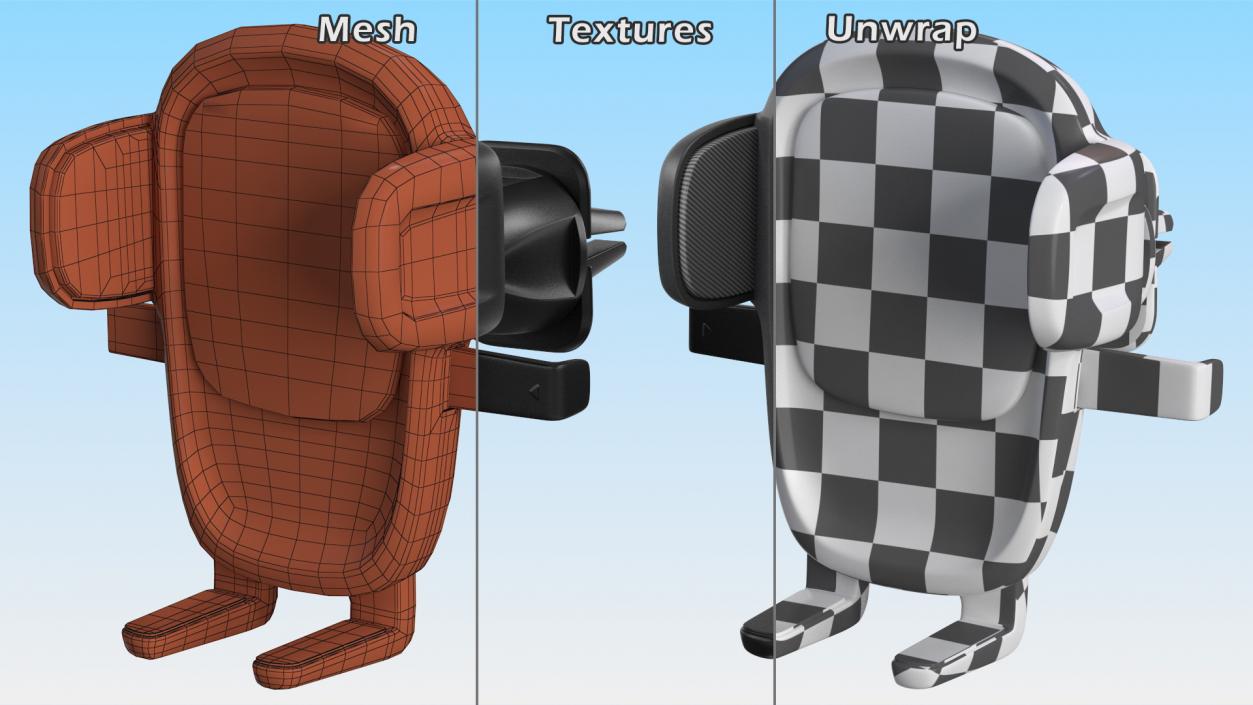 Phone Holders for Car Collection 3D