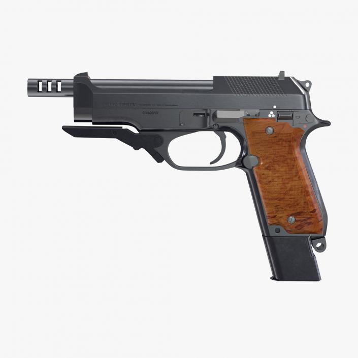 3D Machine Pistol Beretta 93R