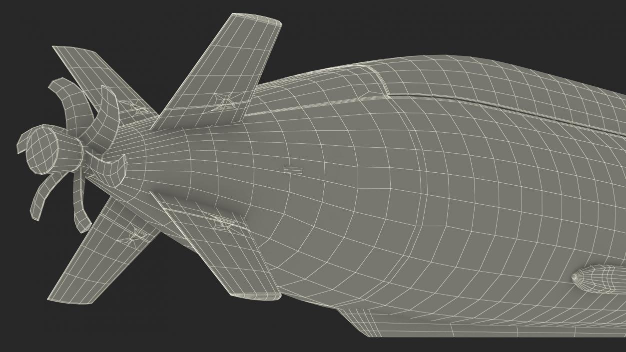 3D model German Submarine HDW Class 212A Dry