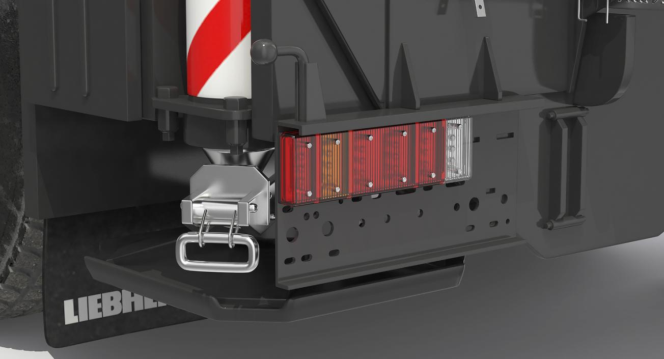 3D Liebherr LTM 1450 81 Mobile Crane model