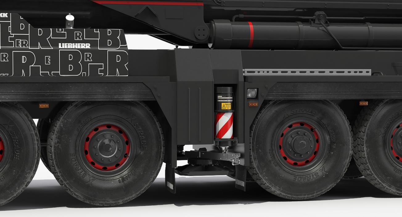 3D Liebherr LTM 1450 81 Mobile Crane model