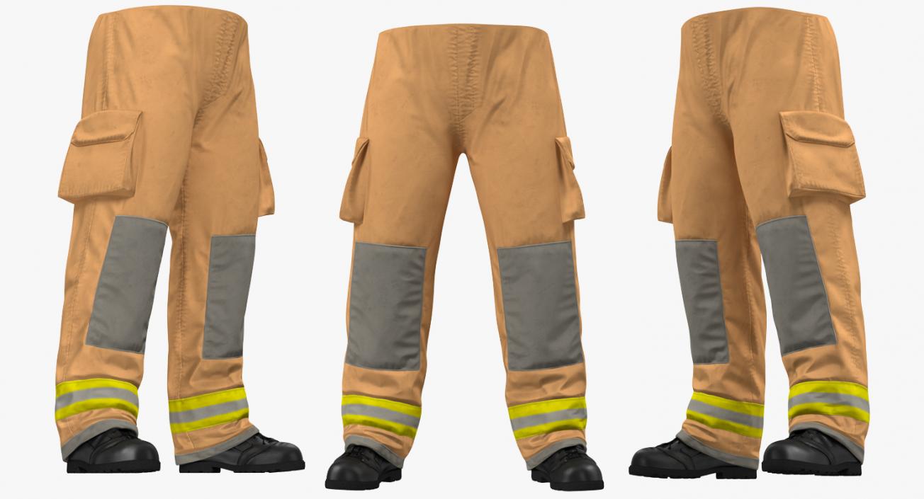 US Firefighter Uniform 3D