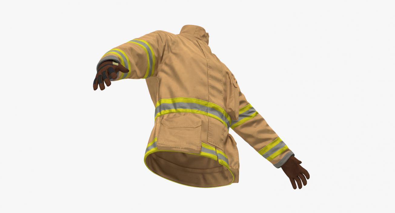 US Firefighter Uniform 3D