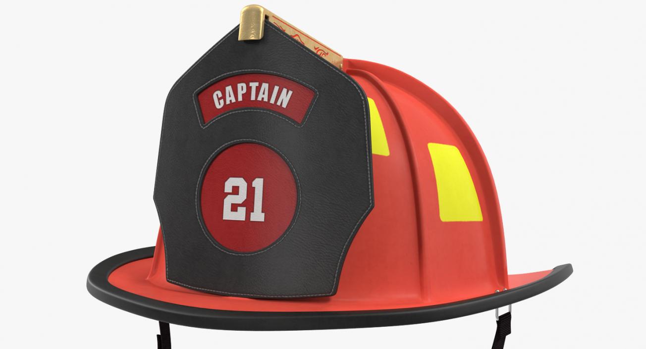 US Firefighter Uniform 3D