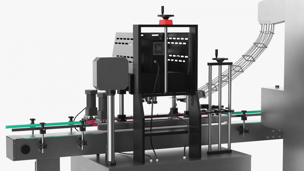 Capping Machine LandPack 3D model