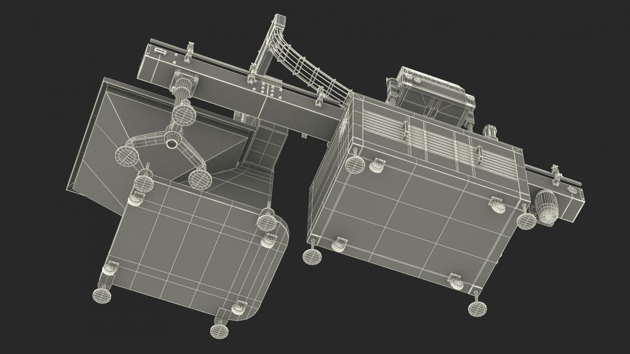 Capping Machine LandPack 3D model