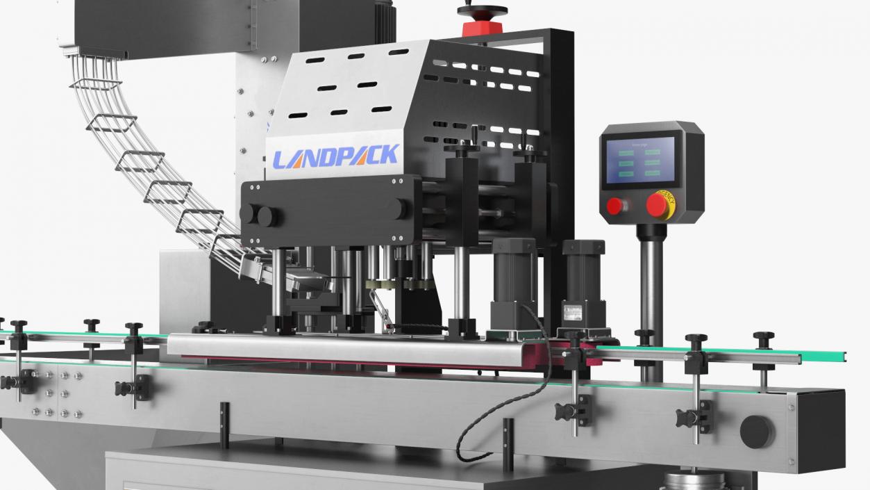 Capping Machine LandPack 3D model