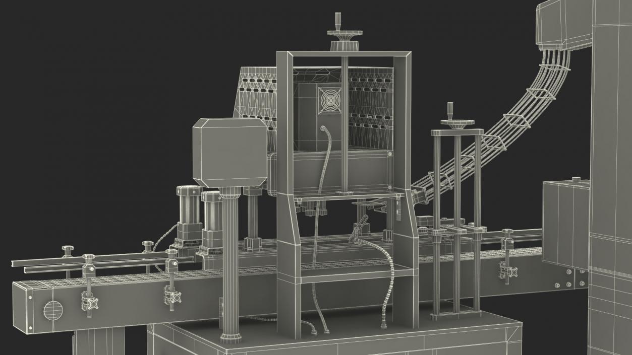 Capping Machine LandPack 3D model