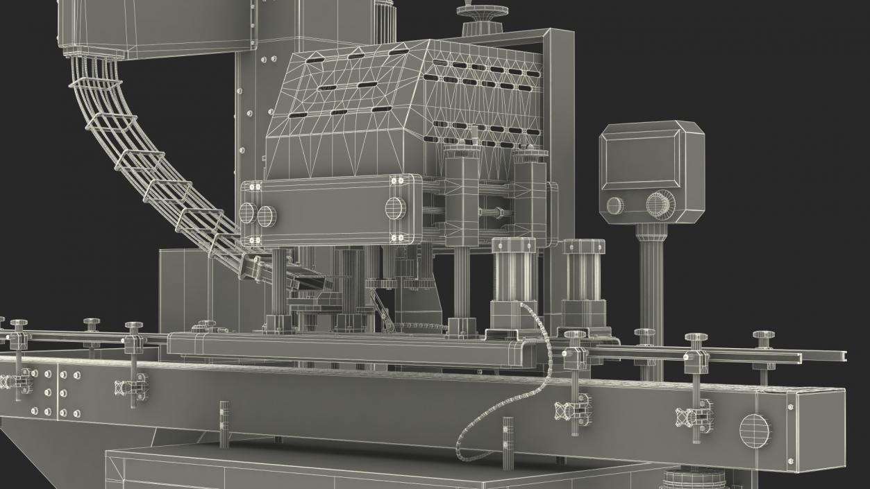 Capping Machine LandPack 3D model