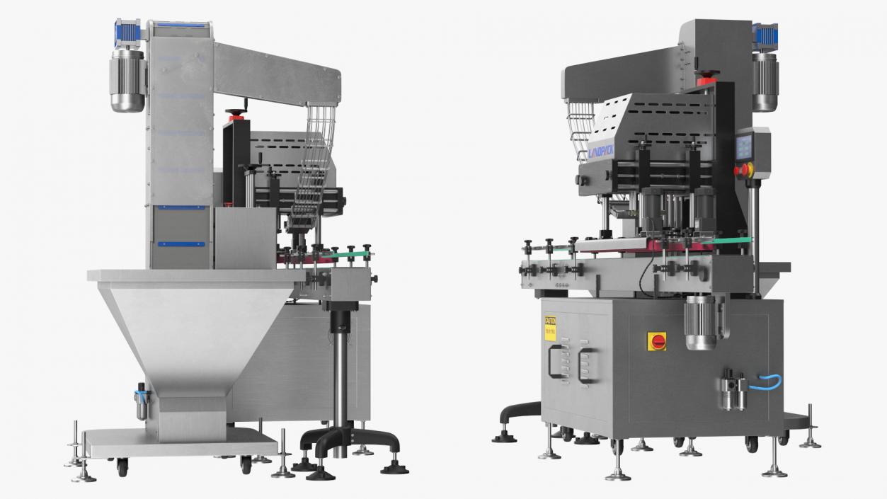 Capping Machine LandPack 3D model