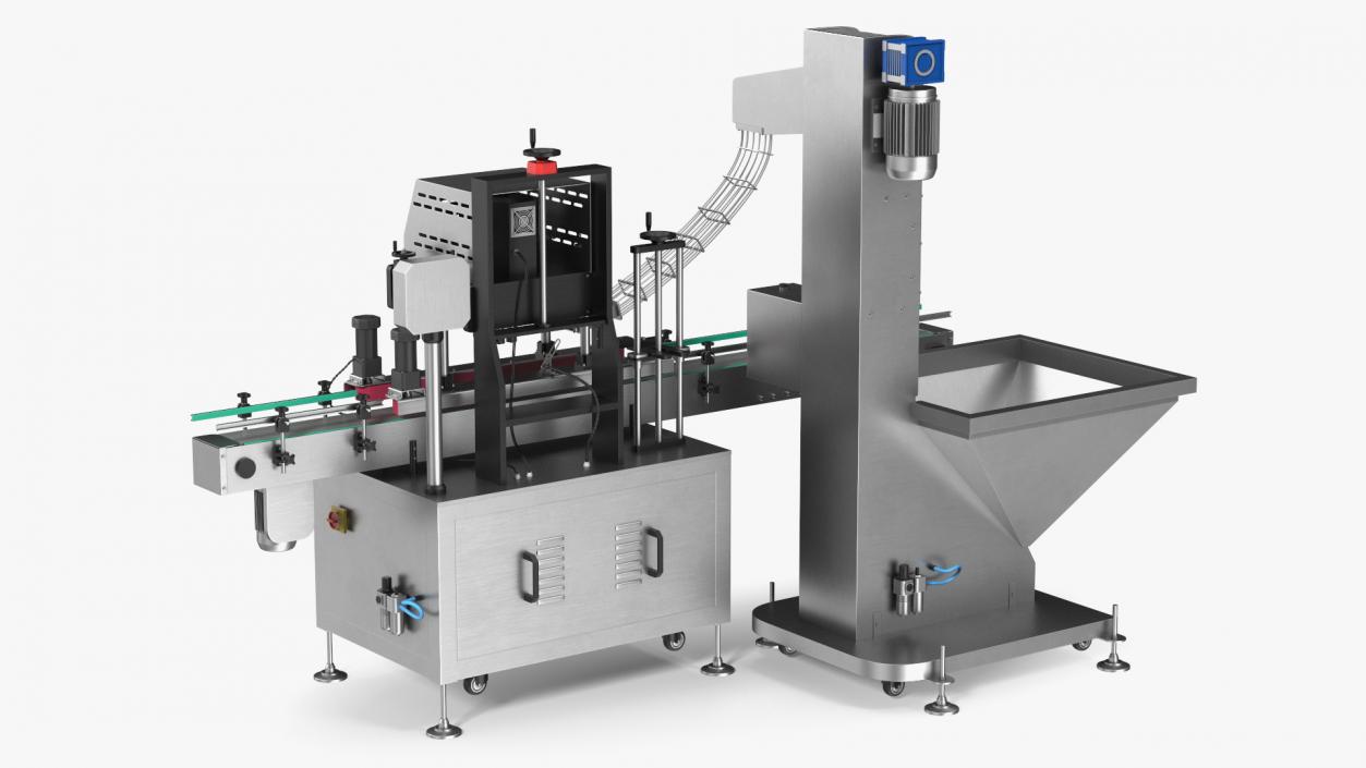 Capping Machine LandPack 3D model