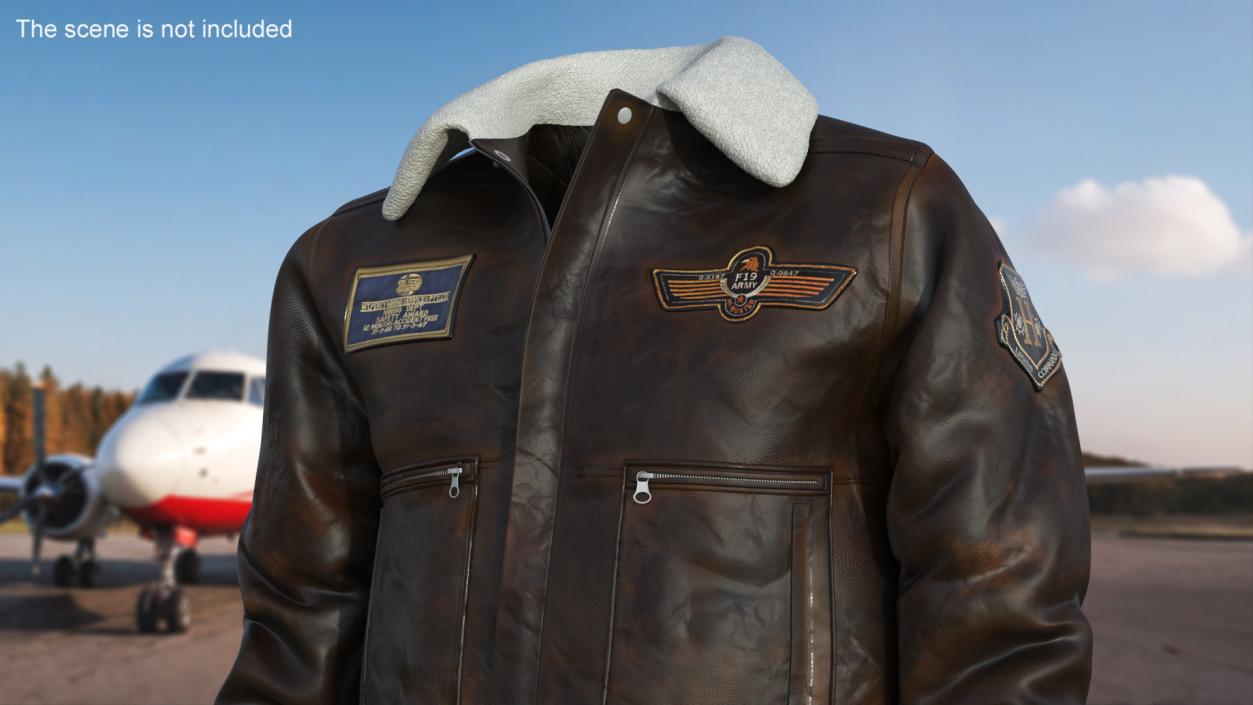 Aviator Jacket 3D model