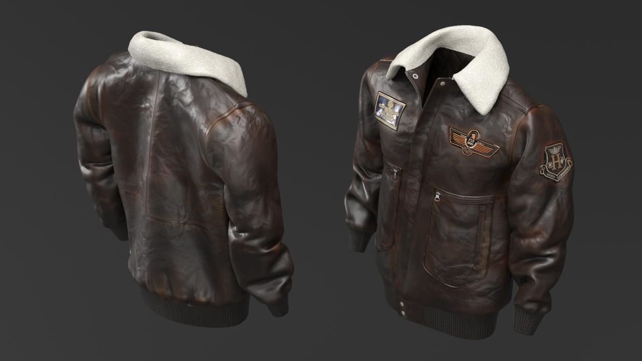 Aviator Jacket 3D model