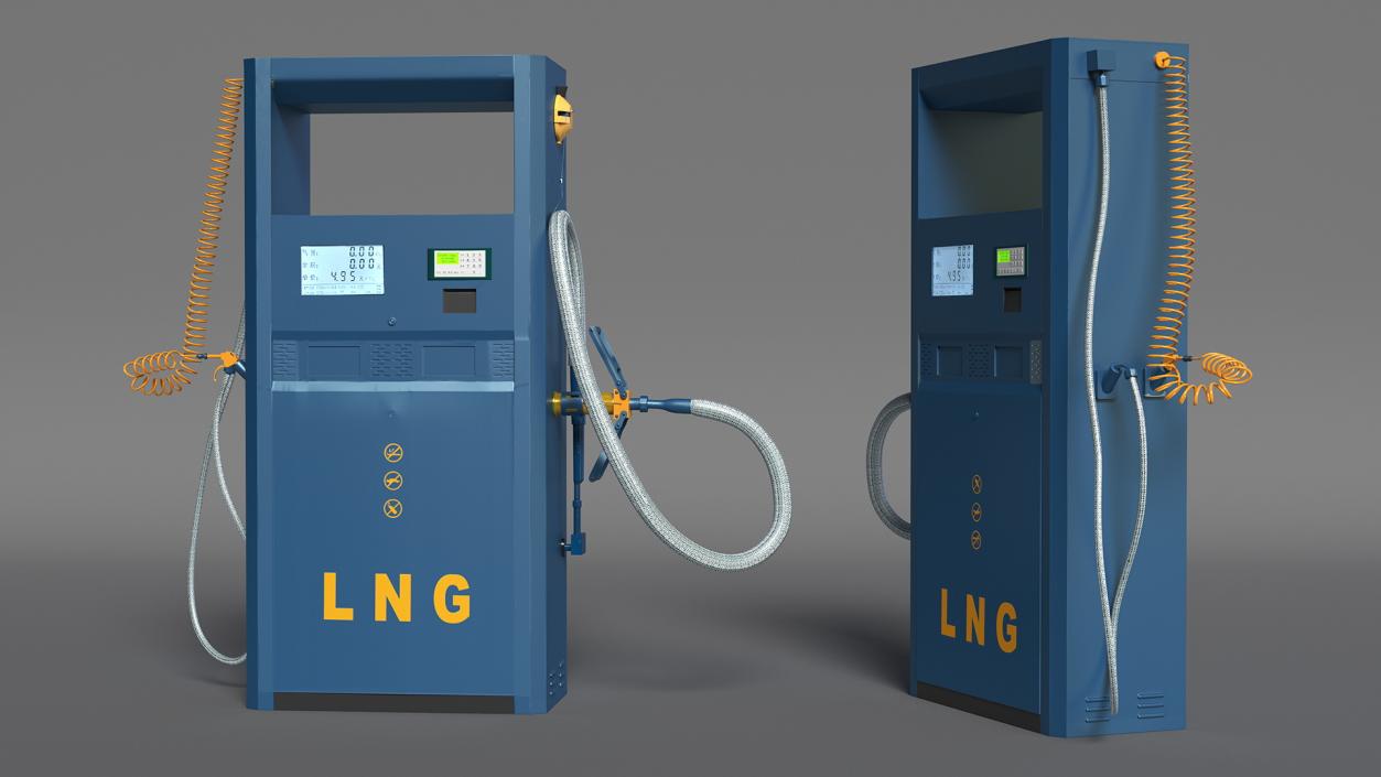 3D Liquefied Natural Gas Dispenser