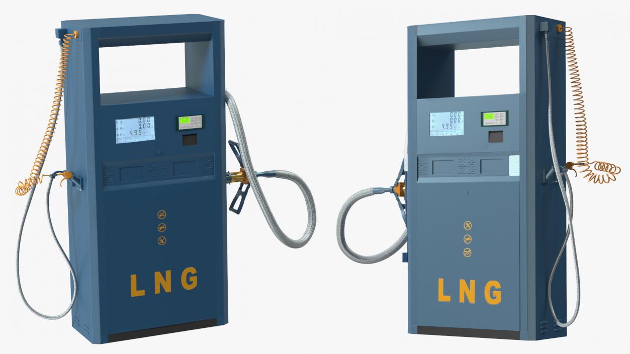 3D Liquefied Natural Gas Dispenser