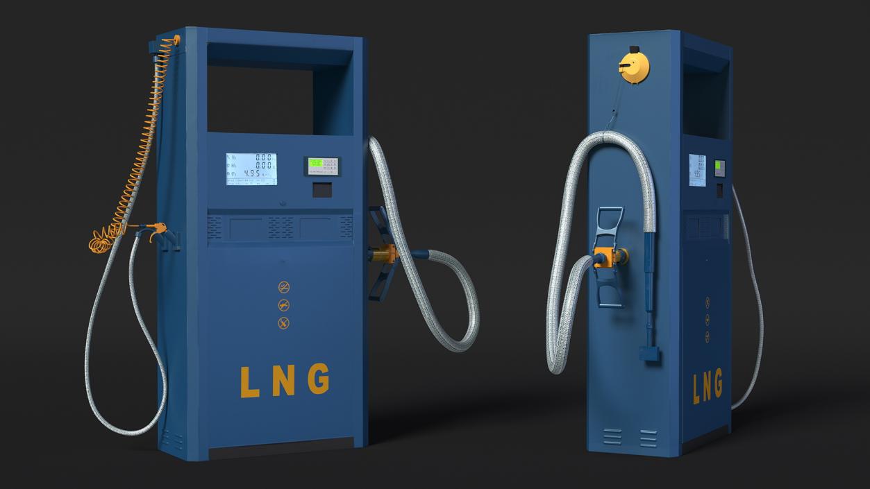 3D Liquefied Natural Gas Dispenser