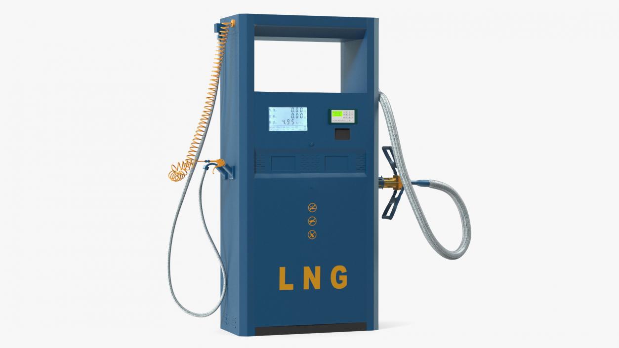 3D Liquefied Natural Gas Dispenser