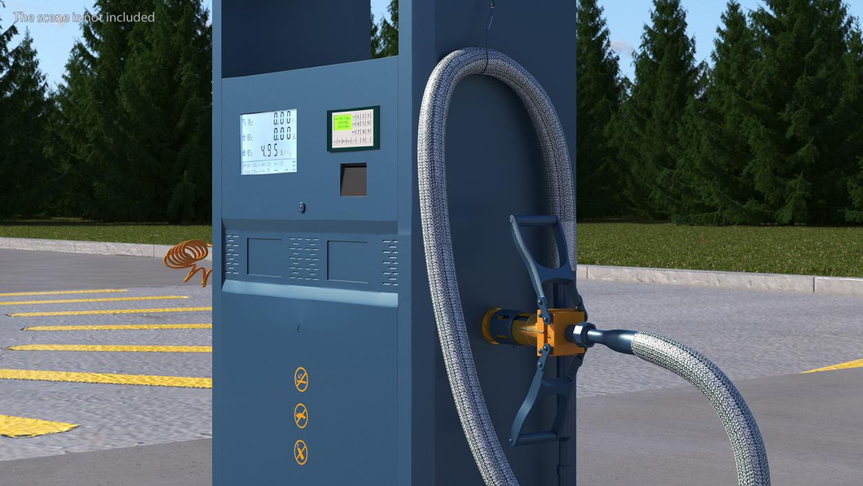 3D Liquefied Natural Gas Dispenser