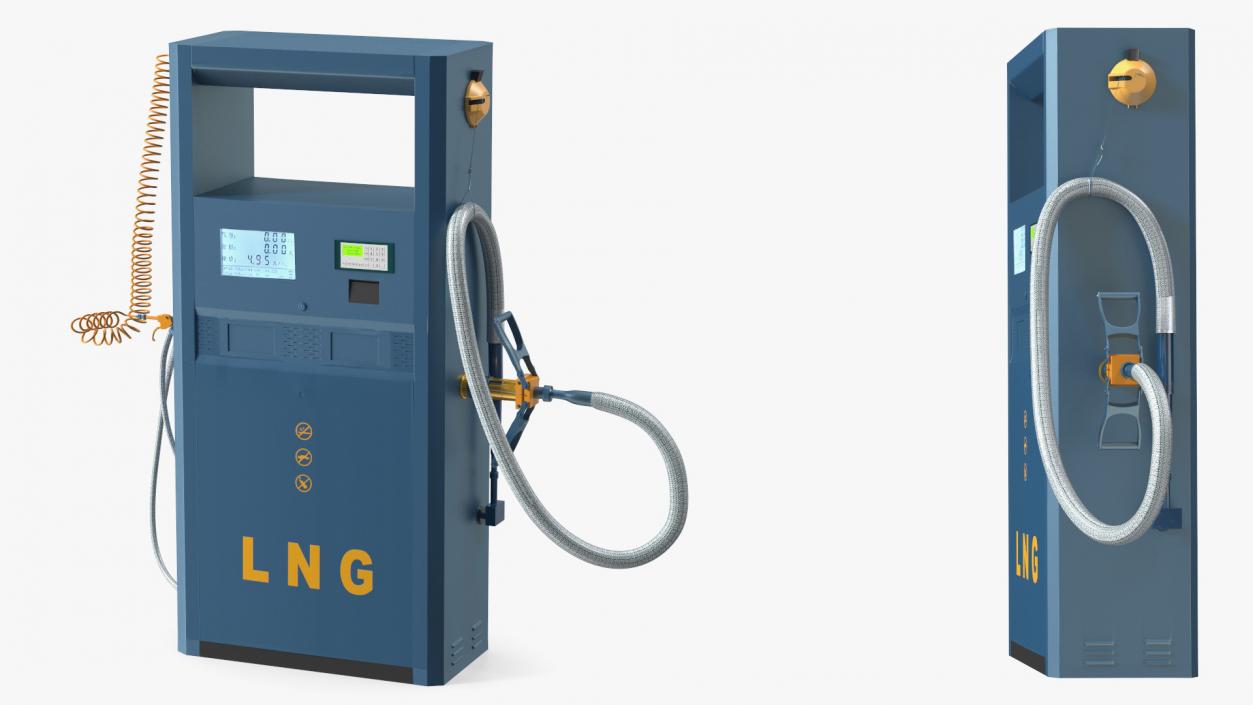 3D Liquefied Natural Gas Dispenser