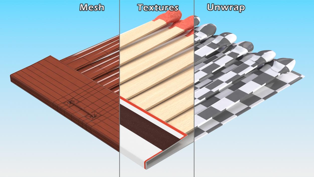 3D Matches without Cover