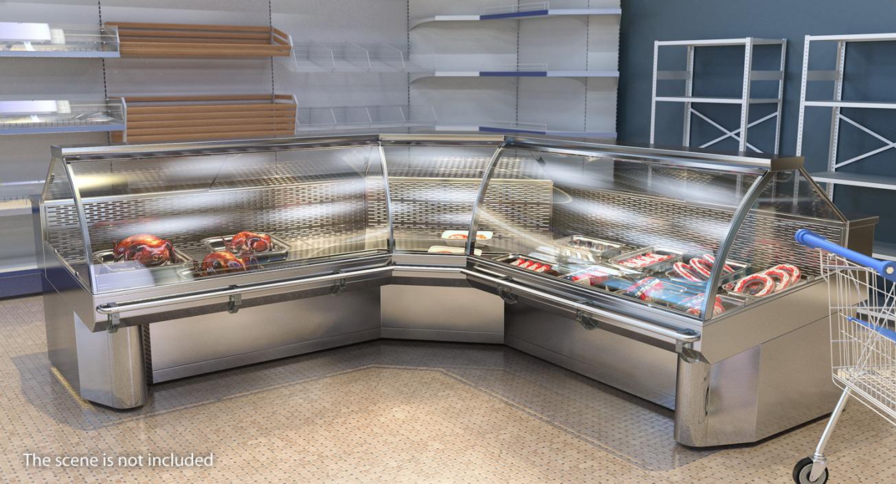 3D model Meat Display Chiller