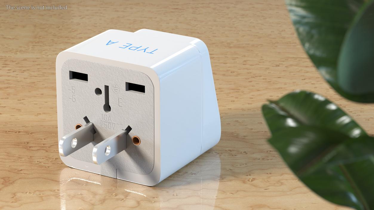 Electrical Plug Adapters Collection 2 3D