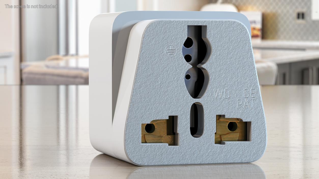 Electrical Plug Adapters Collection 2 3D