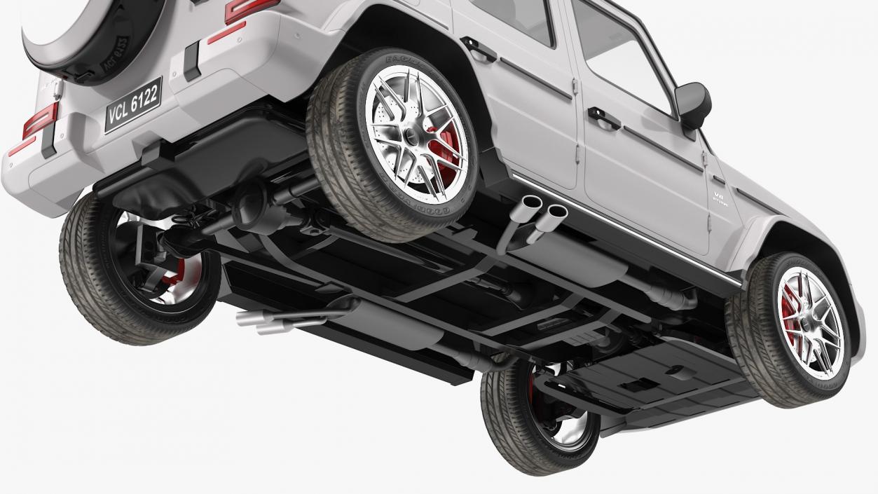 Mercedes-Benz G63 AMG SUV Rigged 3D